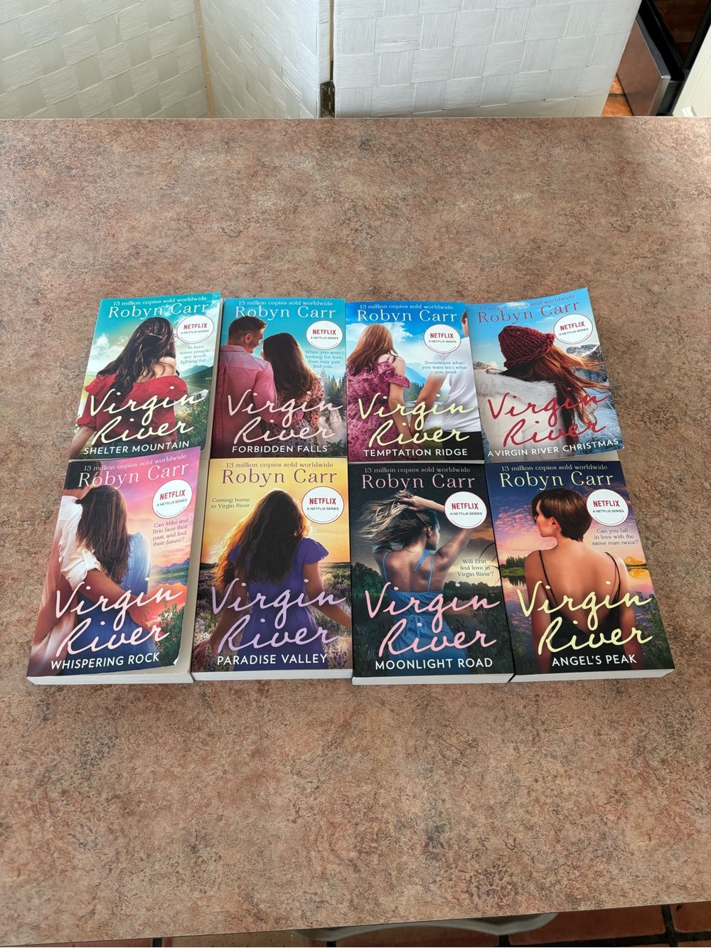 Virgin River Paperback Book Set by Robyn Carr (8 Titles)